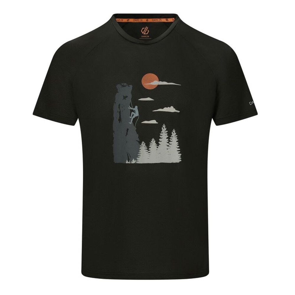Dare 2B Mens Tech II Mountain Climbing T-Shirt / Black
